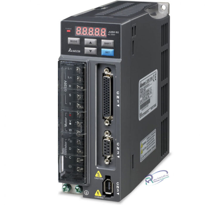 سروو درایو B2 دلتا 200 وات ASD-B2-0221-M ابعاد شکل ظاهری